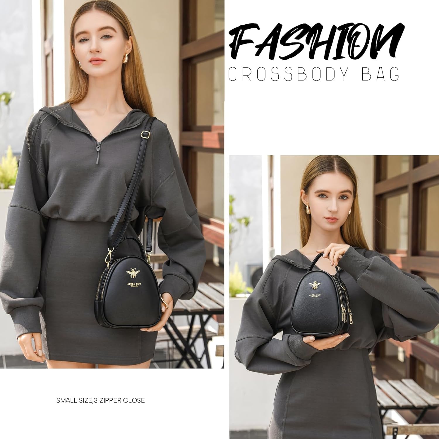 Stylish Women's Crossbody Shoulder Bag - Versatile Messenger Purse and Handbag Wallet