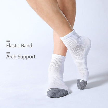 6 Pack Men'S Athletic Ankle Socks Cushioned Sports Running Socks 7-9/9-12/12-15