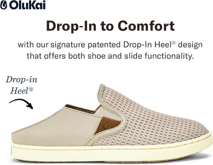 Pehuea Women's Slip-On Sneakers: Casual Everyday Footwear with Breathable Mesh, Drop-In Heel, and All-Day Comfort and Support