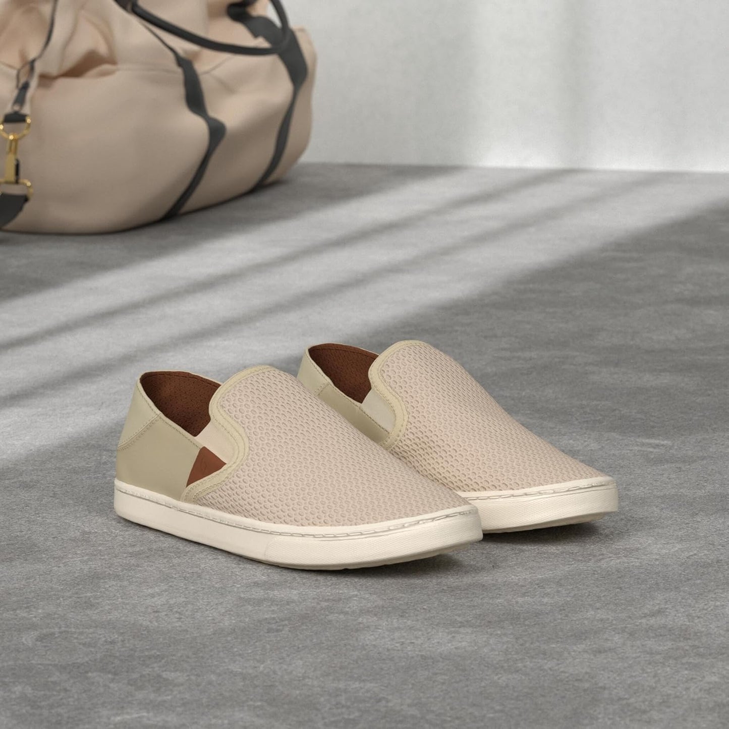 Pehuea Women's Slip-On Sneakers: Casual Everyday Footwear with Breathable Mesh, Drop-In Heel, and All-Day Comfort and Support